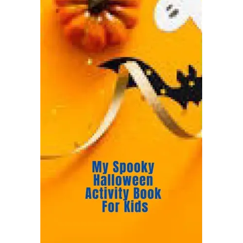 My Spooky Halloween Activity Book For Kids