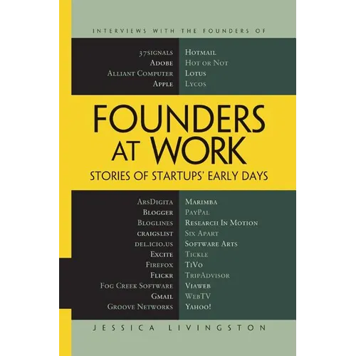 Founders at Work: Stories of Startups' Early Days