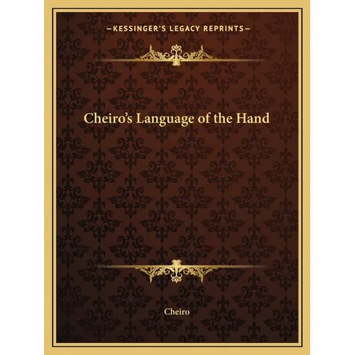 Cheiro's Language of the Hand