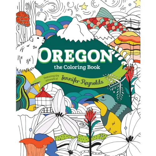 Oregon: The Coloring Book