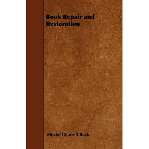 Book Repair and Restoration