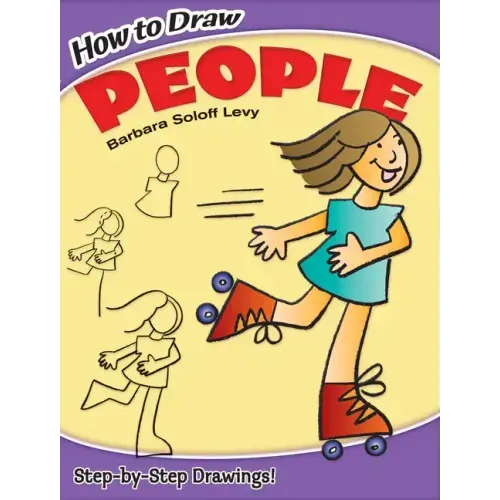 How to Draw People: Step-By-Step Drawings!