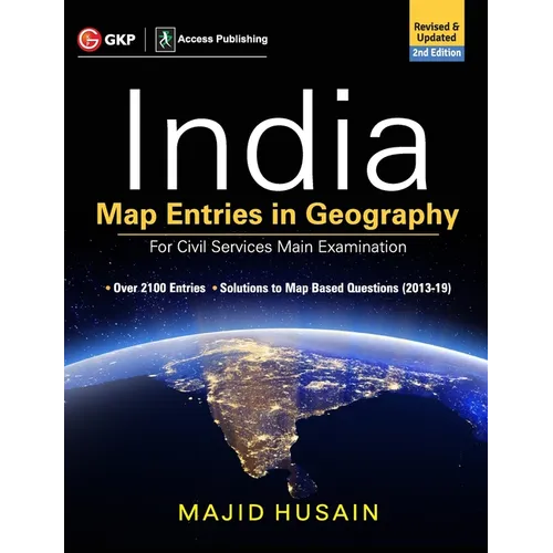 India Map Entries in Geography for Civil Services Main Examination 2019 (Customised Book for Byjus) by Majid Husain