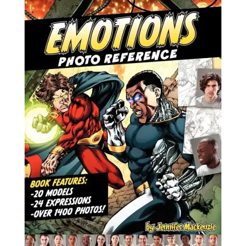 Emotions Photo Reference for Illustrators & Artists Volume 1