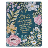 KJV Note-Taking Bible LP Faux Leather Love the Lord Matt. 22:37 - Hardcover