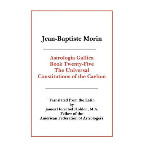 Astrologia Gallica Book 25