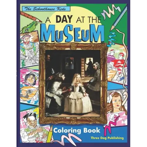 A Day At The Museum Coloring Book