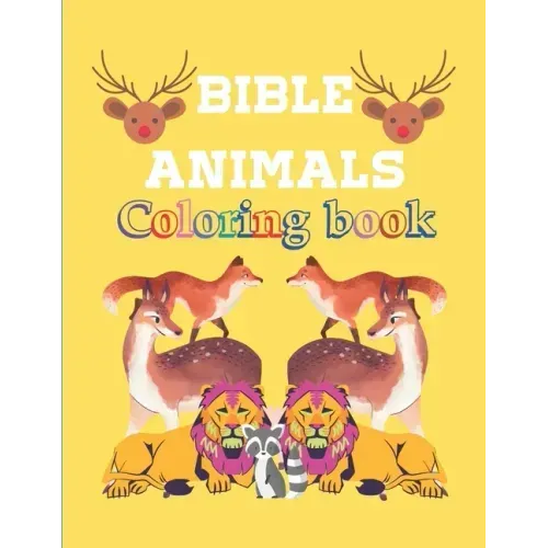 Bible animals: Coloring book