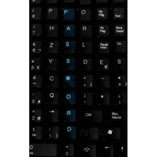 Password Keeper: Password Reminder Book (Keyboard Cover)