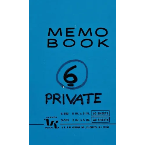 Lee Lozano: Private Book 6
