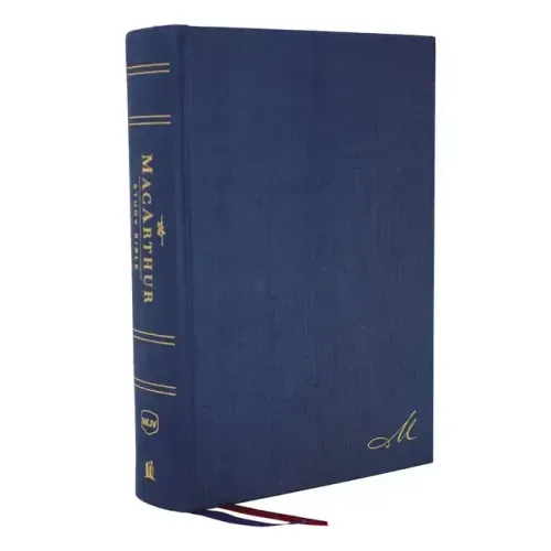 Nkjv, MacArthur Study Bible, 2nd Edition, Cloth Over Board, Blue, Comfort Print: Unleashing God's Truth One Verse at a Time