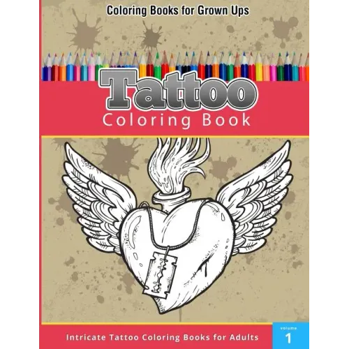 Tattoo Coloring Book