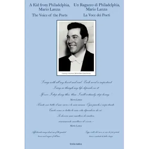 A Kid From Philadelphia,: Mario Lanza: The Voice of the Poets