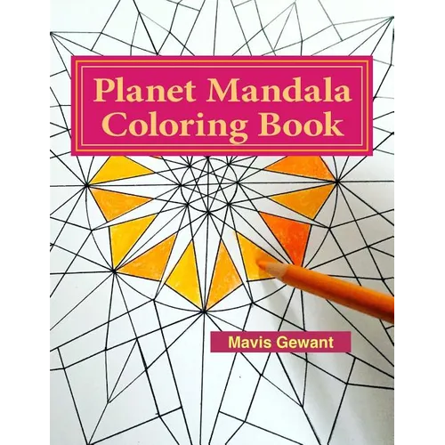 Planet Mandala Coloring Book