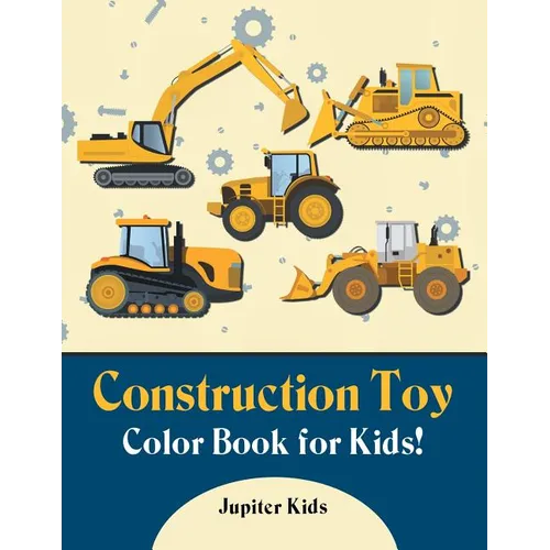 Construction Toy Color Book for Kids!