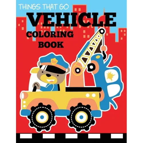 Vehicle Coloring Book