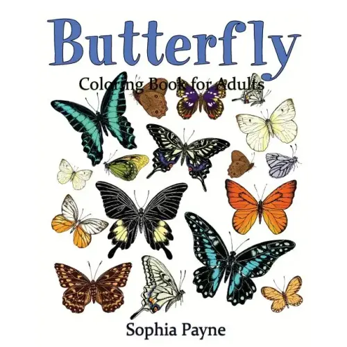 Butterfly Coloring Book for Adults