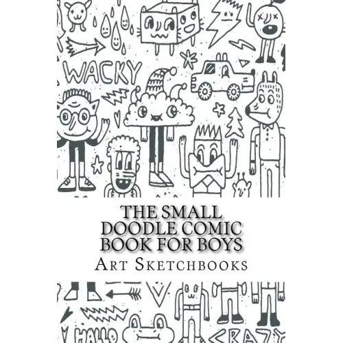 The Small Doodle Comic Book for Boys: Mixed, 6" x 9", 100 Pages