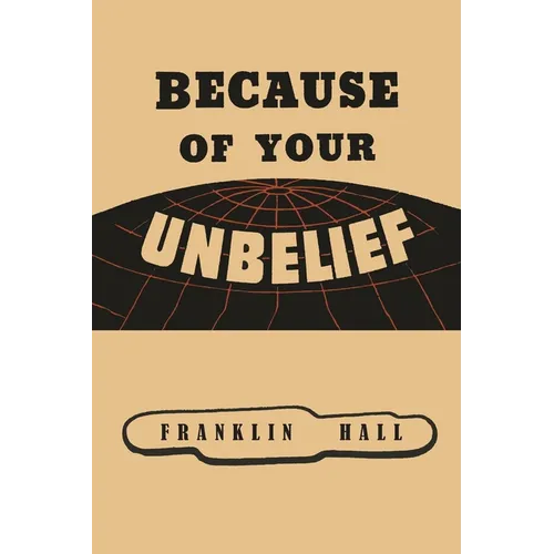 Because of Your Unbelief