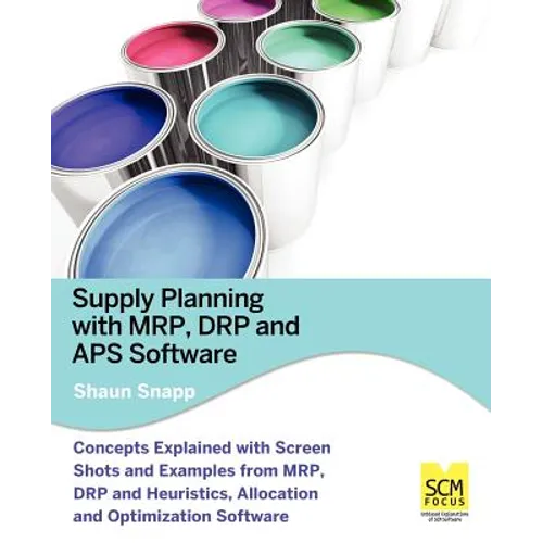Supply Planning with MRP, Drp and APS Software
