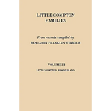 Little Compton Families. Little Compton, Rhode Island. Volume II - Paperback