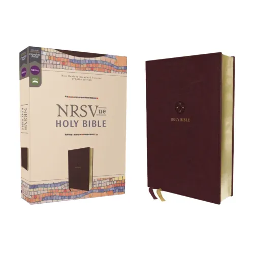 Nrsvue, Holy Bible, Leathersoft, Burgundy, Comfort Print