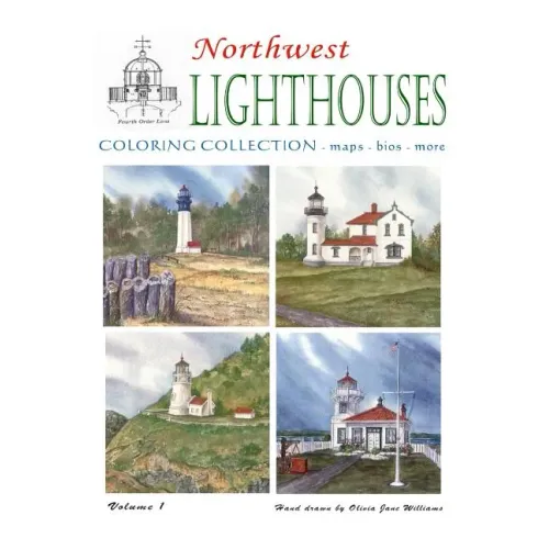 Northwest Lighthouse Coloring Collection
