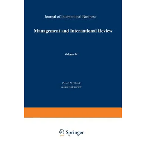 Management and International Review