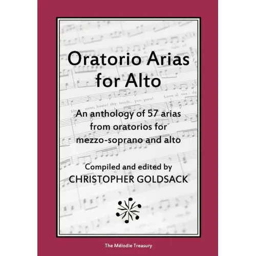 Oratorio Arias for Alto: An anthology of 57 arias from oratorios for alto