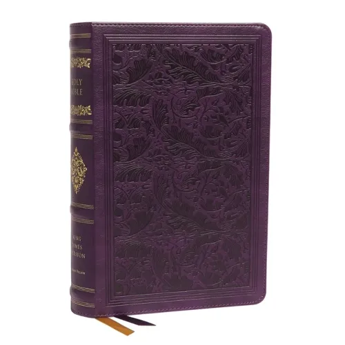 Kjv, Sovereign Collection Bible, Personal Size, Leathersoft, Purple, Red Letter Edition, Comfort Print: Holy Bible, King James Version