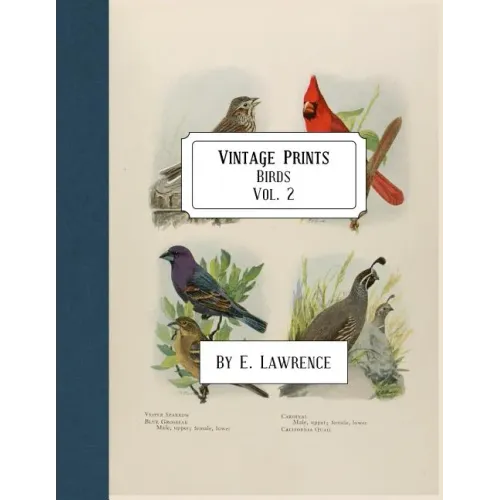 Vintage Prints: Birds: Vol. 2