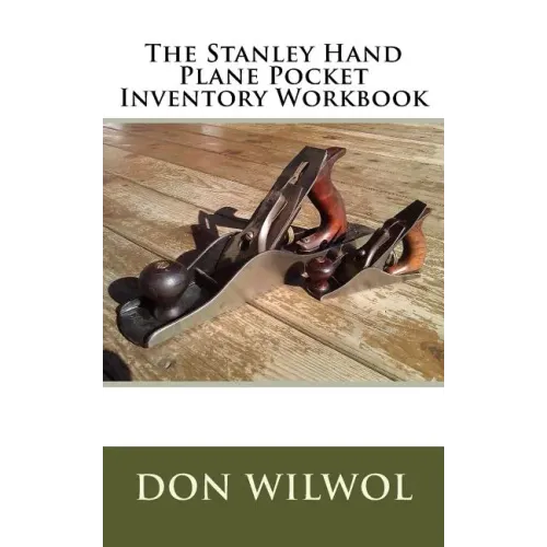 The Stanley Hand Plane Pocket Inventory Workbook