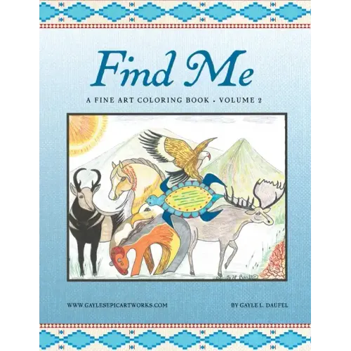 Find Me: A Fine Art Coloring Book - Volume 2