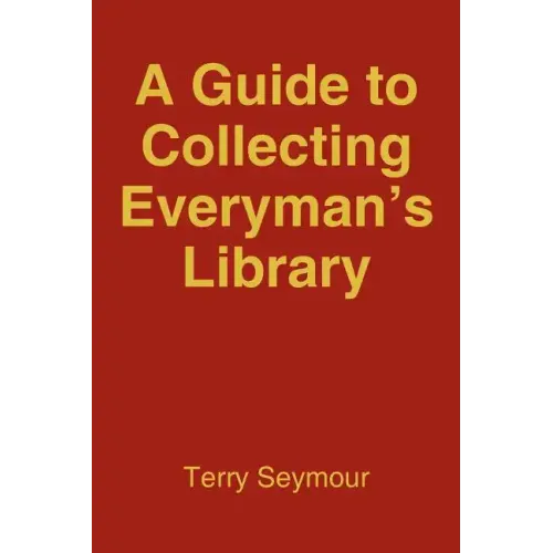 A Guide to Collecting Everyman's Library