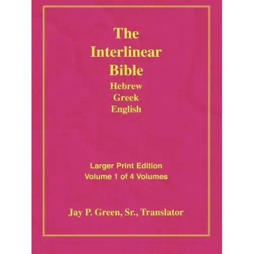 Larger Print Bible-Il-Volume 1