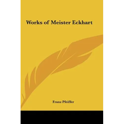 Works of Meister Eckhart