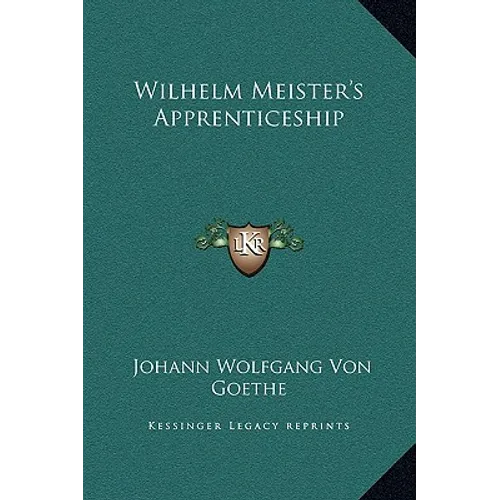 Wilhelm Meister's Apprenticeship