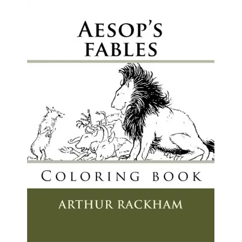 Aesop's fables: Coloring book