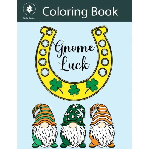 Gnome Luck coloring book