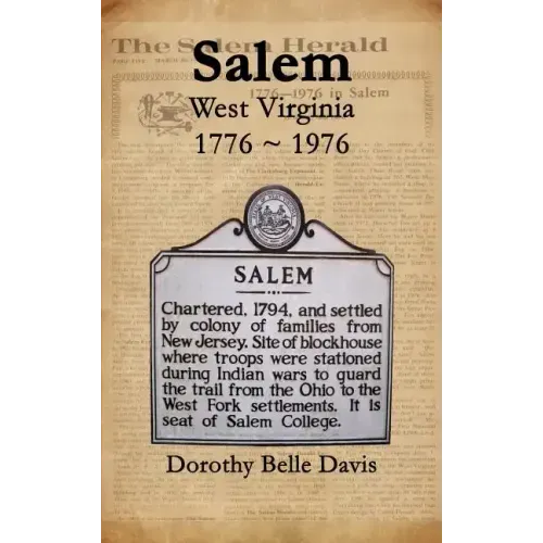 Salem West Virginia 1776 1976