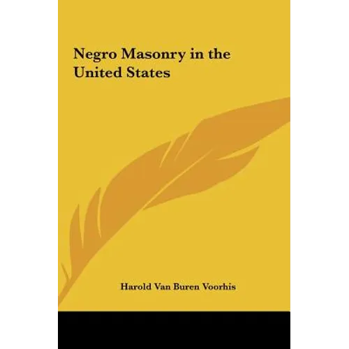 Negro Masonry in the United States