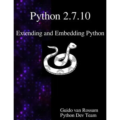 Python 2.7.10 Extending and Embedding Python