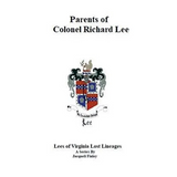 Parents of Colonel Richard Lee - Paperback