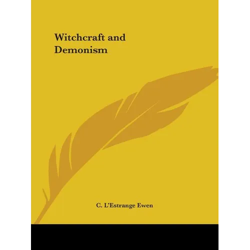 Witchcraft and Demonism