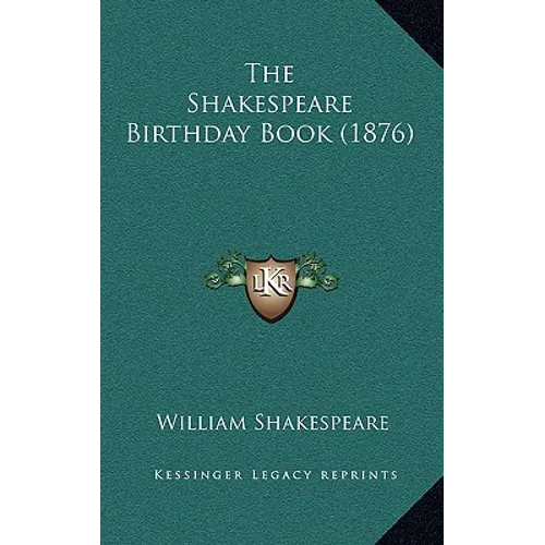 The Shakespeare Birthday Book (1876)