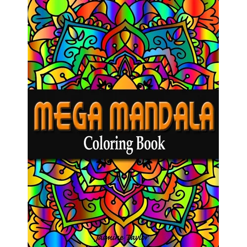 Mega Mandala Coloring Book