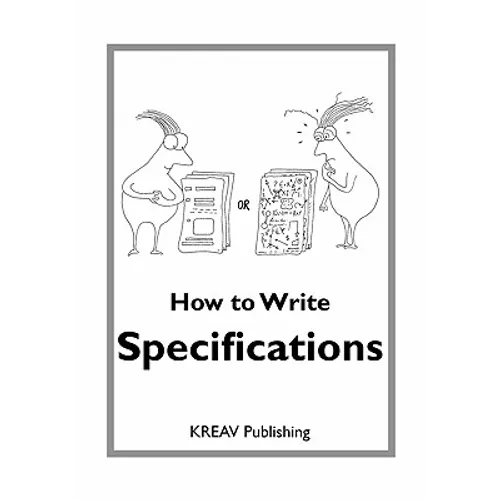 How To Write Specifications