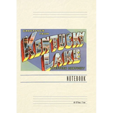 Vintage Lined Notebook Greetings from Kentucky Lake - Paperback