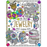 The Best Jewelry Adult Coloring book: 25 Pages of Jewels and Gems
