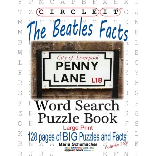 Circle It, The Beatles Facts, Word Search, Puzzle Book